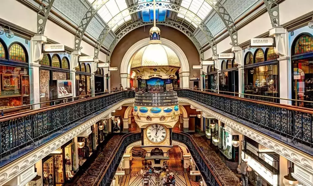 Queen Victoria Building interior