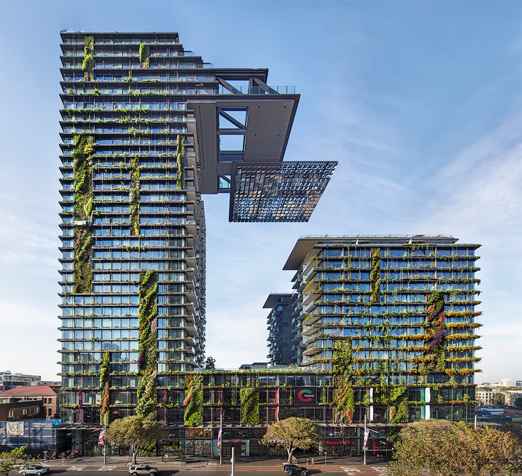One Central Park building with vertical gardens